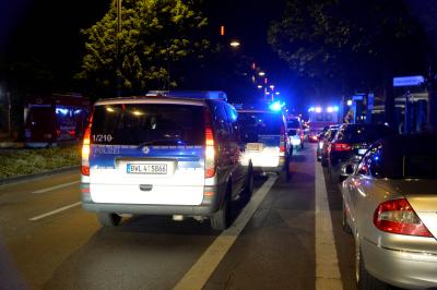 Kuechenbrand im Restaurant Sausalitos in der Theodor-Heuss-Strasse in Stuttgart